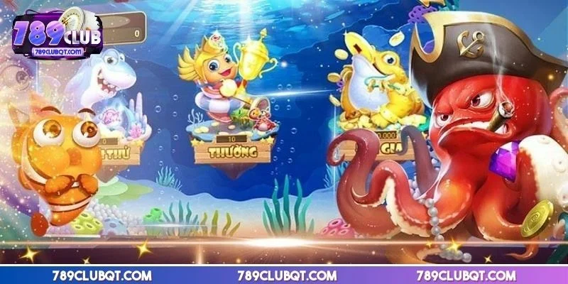 Bắn cá xu vàng 777 tại 789club với trải nghiệm mượt mà