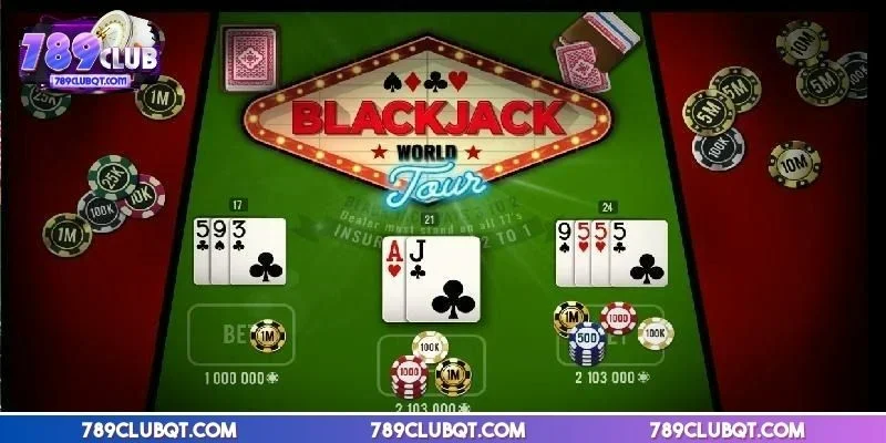 Cách chơi xì dách blackjack tại 789CLUB giúp tăng cơ hội chiến thắng rõ rệt